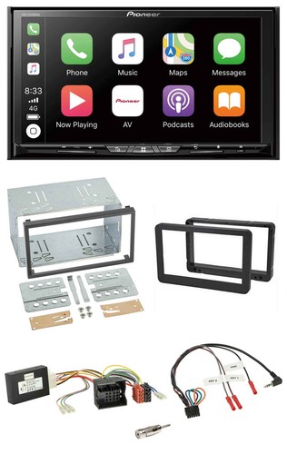 Pioneer 2din volante - usb, dab