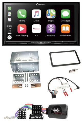 Pioneer 2din volante usb - pioneer,