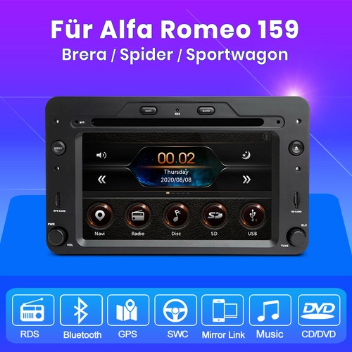 Autoradio dvd per alfa - cd,